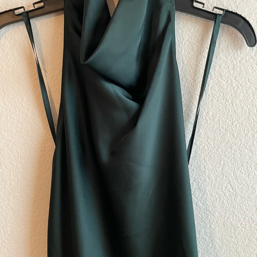 Gianni Bini Dark Green Mini Dress - Picture 9 of 10